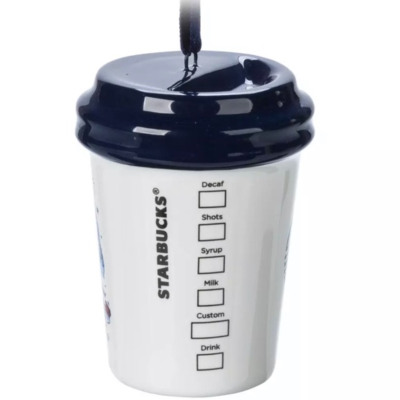 Mickey Mouse Starbucks Cup Ornament – Magic Kingdom - Picture 3 of 7